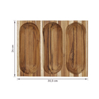 Petisqueira Gamela com Nichos Madeira Tramontina