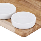 Petisqueira Madeira FSC 3 Potes Tramontina