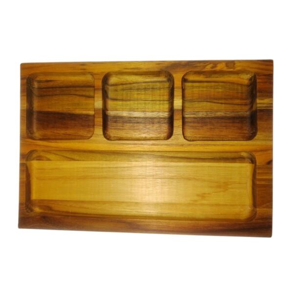 Petisqueira Madeira Teca Cor Marrom