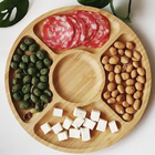 Petisqueira Redonda Bambu 30cm Class Home