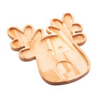 Petisqueira Rena De Madeira Pinus 30cm X 28cm X 1 6cm - Wooda