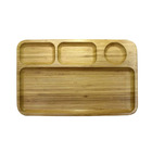 Petisqueira Retangular Com 4 Divisórias