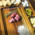 Petisqueira Stolf Teca Retângular Com Área De Corte