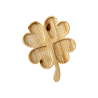 Petisqueira Trevo Madeira Pinus Para Petiscos Frios E Aperiti