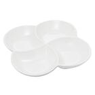 Petisqueira Wolff De Porcelana Branca 25cm X 25cm X 3cm