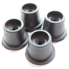 Pézinho Sofa Puff Rack Móveis Em Geral Preto C 70