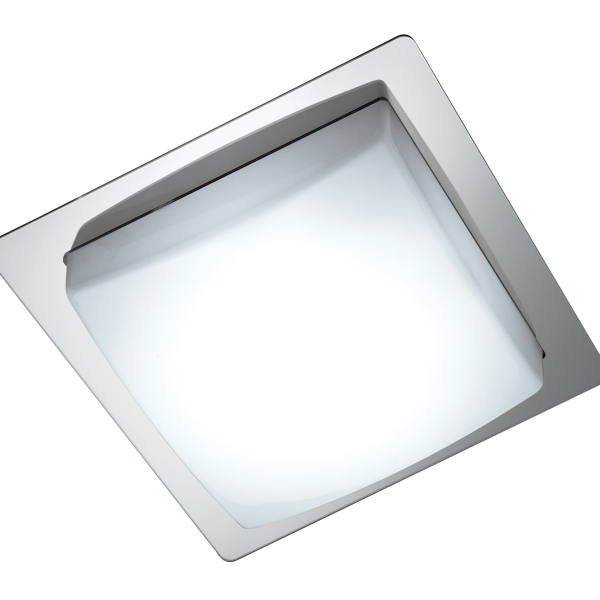 Pf. Venus Led 10w 220v 6400k C/ Difusor Em Acrílico Quadrado