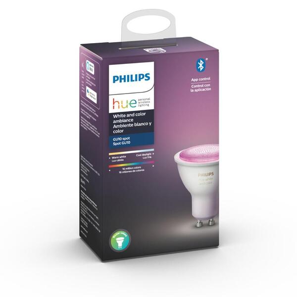 Philips Hue Lâmpada Inteligente 6w 110v Wifi E Bluetooth Base
