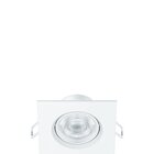 Philips Spot Integrado Led  Emb Quadrado 6,2w Am 3000k Bv
