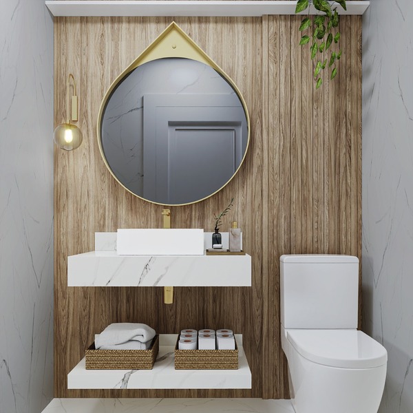 Pias Porcelanato Banheiro