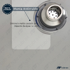 Pia Cuba de Cozinha Gourmet 52x45 com Torneira Retrátil Teles