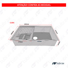 Pia Cuba De Cozinha Gourmet Com Módulos Em Aço Inox 304 Tubrax