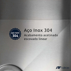 Pia Cuba De Cozinha Gourmet Com Módulos Em Aço Inox 304 Tubrax