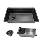 Pia Cuba De Cozinha Gourmet Em Aço Inox 304 78 cm - Preta Tub