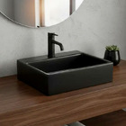 Pia Cuba Lavatório de Sobrepor Retangular Pontal 34x29X11,5cm