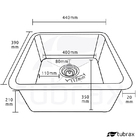 Pia Cuba Preta Luxo De Cozinha Gourmet Tubrax
