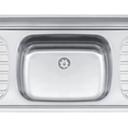 Pia De Apoio Filo 56 Plus Em Aco Inox 200x55 Cm Tramontina