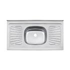 Pia De Apoio Tramontina New Raggi 40 Em Aço Inox 105x52 Cm