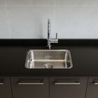 Pia De Cozinha 100cm Granito Preto Aracruz Cuba Inox Rasa  Pr