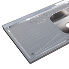 Pia de Cozinha Aço Inox 120cm com Fundo Concretado Fabrinox