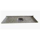 Pia de Cozinha Granito 200x55cm Branco Everest