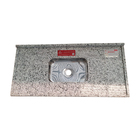 Pia de Cozinha Granito Branco Portinari 180cm Standard Cuba Simples L.A. Pias e Granitos