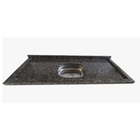 Pia de Cozinha Granito Cinza 150x55cm Ocre Itabira