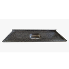 Pia de Cozinha Granito Cinza 180x55cm Ocre Itabira
