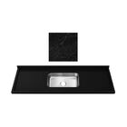 Pia De Cozinha Granito São Gabriel Negresco 150cm Cuba Inox