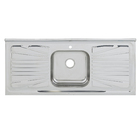 Pia de Cozinha Inox 120cm com Furo para Torneira Fabrinox