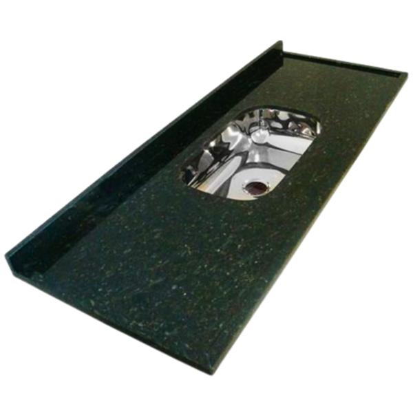 Pia De Granito Verde Ubatuba Cuba Funda Kasa 150x56