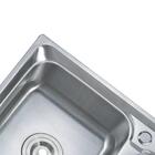 Pia Dupla De Cozinha Inox 68x39x20 Belcca Pcd201-01