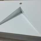 Pia Esculpida Em Porcelanato Branco Polido 80cm X 48cm