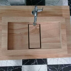 Pia Esculpida No Porcelanato 80x50