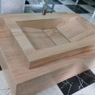 Pia Esculpida No Porcelanato 80x50