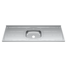 Pia Inox Plus Alto Brilho 150X53cm Ghelplus