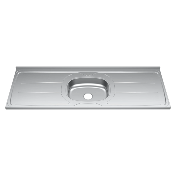 Pia Inox Plus Alto Brilho 150X53cm Ghelplus