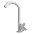 Pia Lavatório 4l Prata + Sifão Sanfonado Universal + Torneira