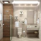 Pia Lavatório Banheiro 4,8l + Kit Para Banheiro Redondo + Tor