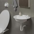 Pia Lavatório Banheiro 4l + Torneira Branca