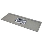 Pia Para Cozinha Cuba Inox Ecogranito 160cmx54cm Decoralita C