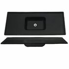 Pia Para Cozinha Em Marmore Síntetico 100cm X 50cm Premium Dv