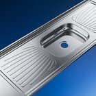 Pia Para Cozinha Monobloco Inox 200x53cm Forminox