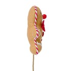 PICK DECORATIVO GINGER BREAD TECIDO 25CM