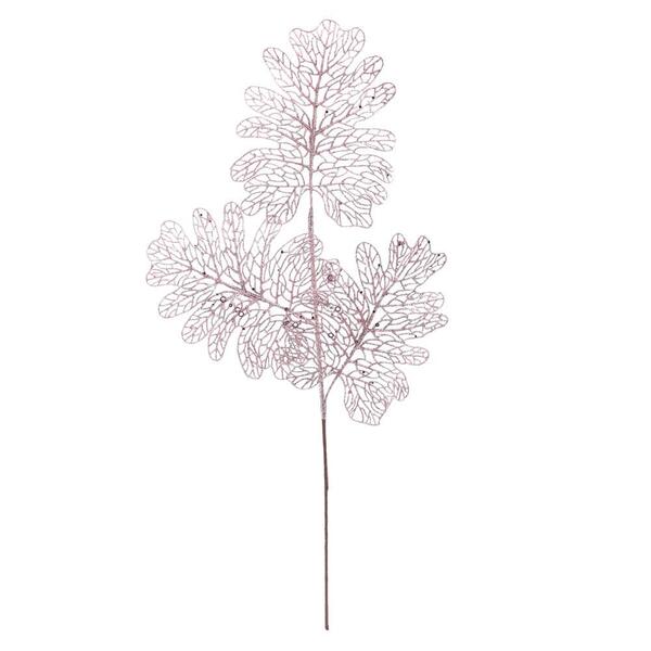 Pick Folha Natalino Nude/glitter 1un 70x34x2cm 1101746