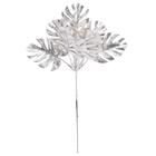 Pick Folhas Natalinas Prata 1un 26x10x3cm 1101928