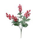 Pick Natalina C/folhaa/frutas Vd/vm 1un 40x12x6cm 1205316