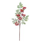 Pick Natalino Nevado C/folh/frut Vrm 1un 50x12x5cm 1113285