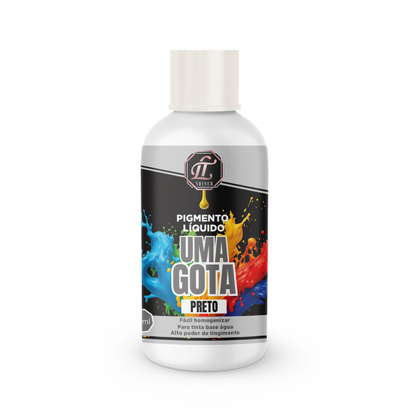 Pigmento Uma Gota LT Shiner 50ml Preto