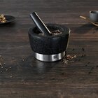 Pilão E Mortar Em Pedra Zwlilling Spices 15x10cm